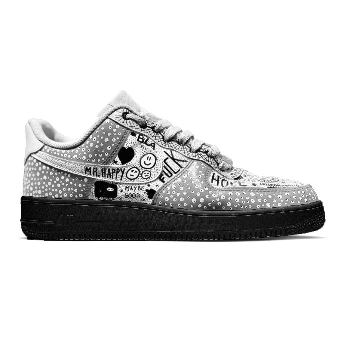 Copia del NIKE AIR FORCE 1 '07 CUSTOM MR.HAPPY