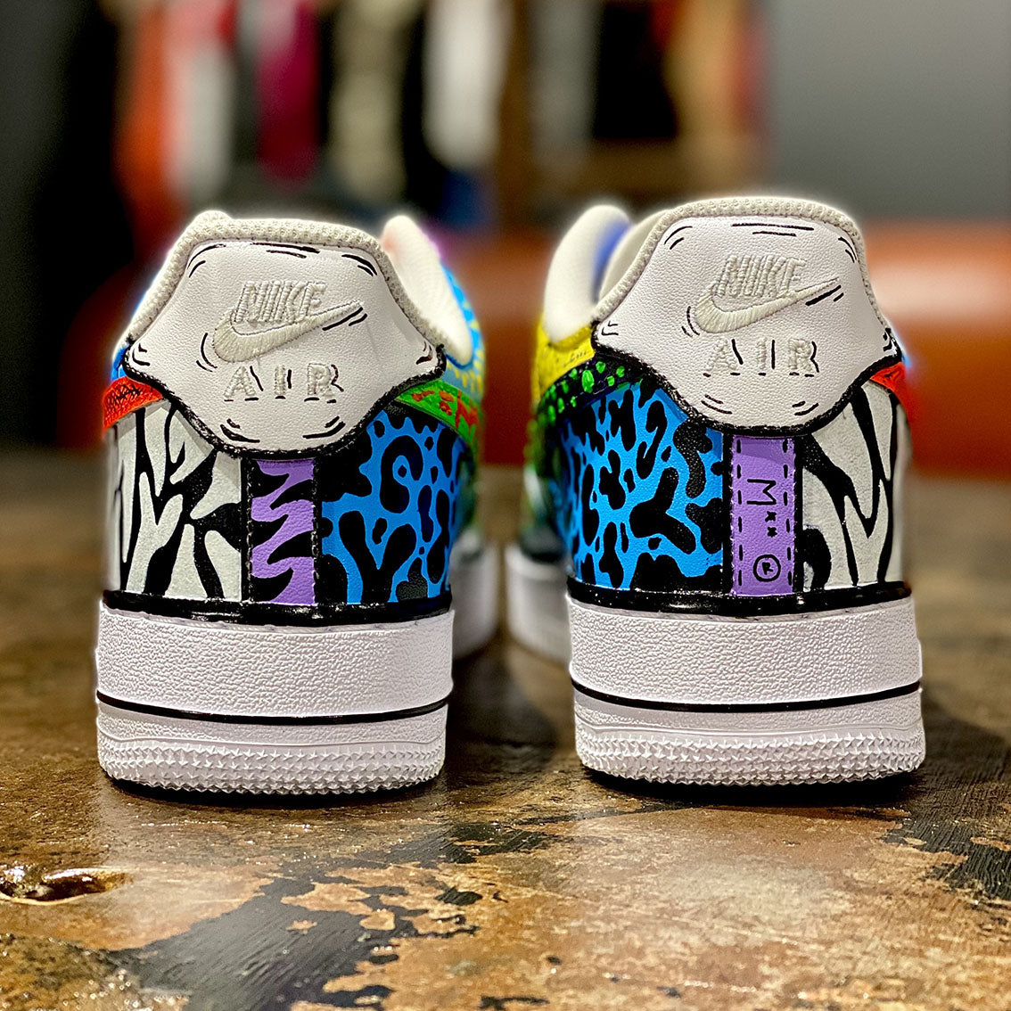 Copia del Copia del NIKE AIR FORCE 1 '07 CUSTOM ZOO