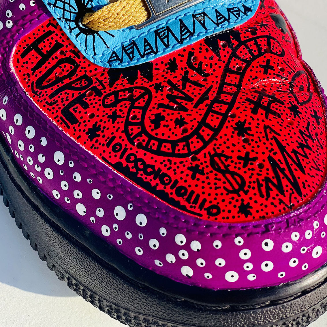 Copia del NIKE AIR FORCE 1 '07 CUSTOM MR.HAPPY