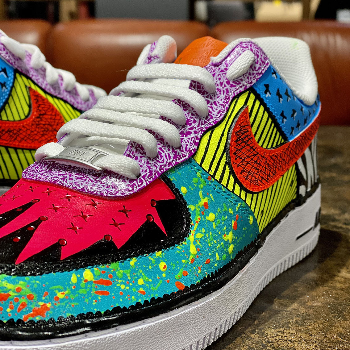 Copia del Copia del NIKE AIR FORCE 1 '07 CUSTOM ZOO